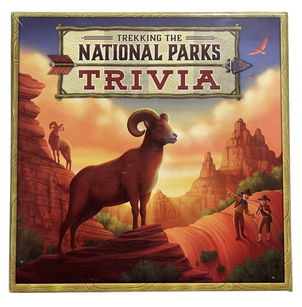 Trekking The National Parks Trivia Game Underdog Games SEALED NEW